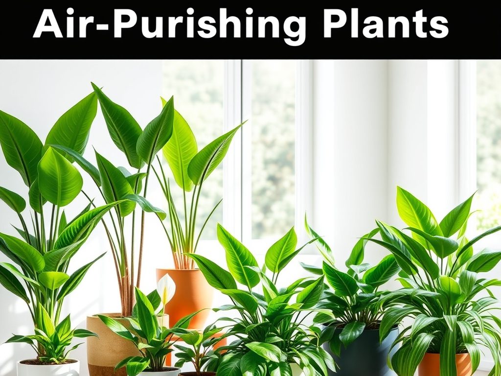 Rośliny oczyszczające powietrze w mieszkaniu: dobór gatunków do przestrzeni i warunków pielęgnacji