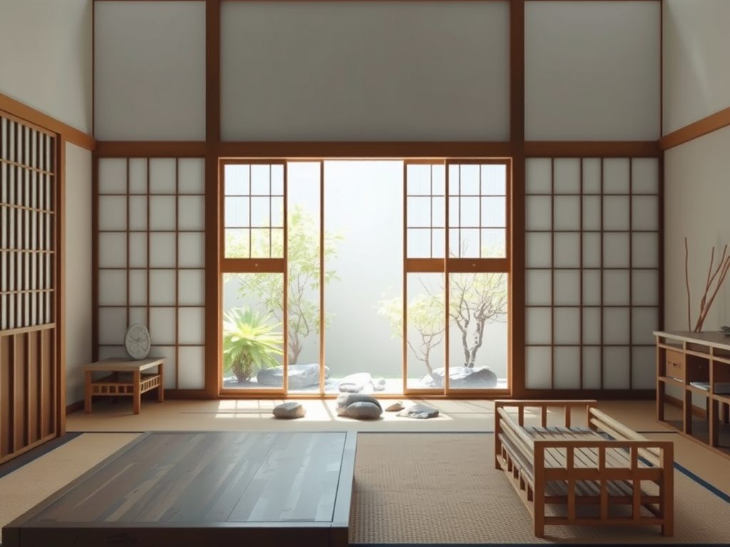 Styl japoński we wnętrzach: jak łączyć harmonię, minimalizm i funkcjonalność z naturą