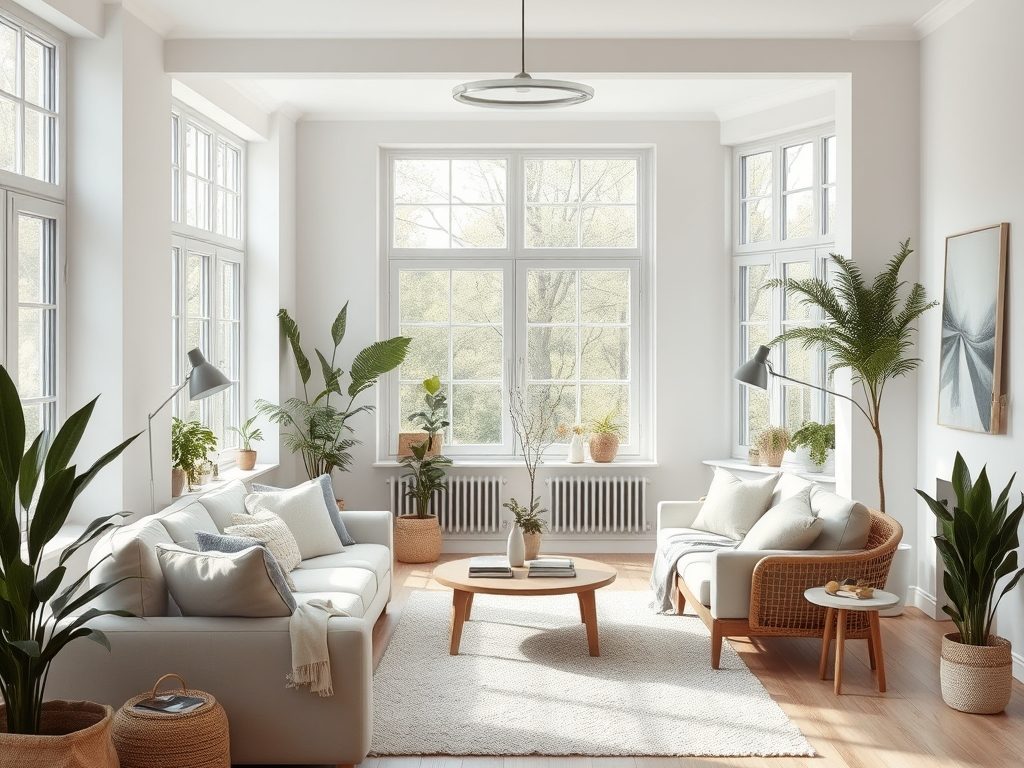 Styl skandynawski we wnętrzach: jak łączyć funkcjonalność, naturalność i przytulność w codziennej aranżacji