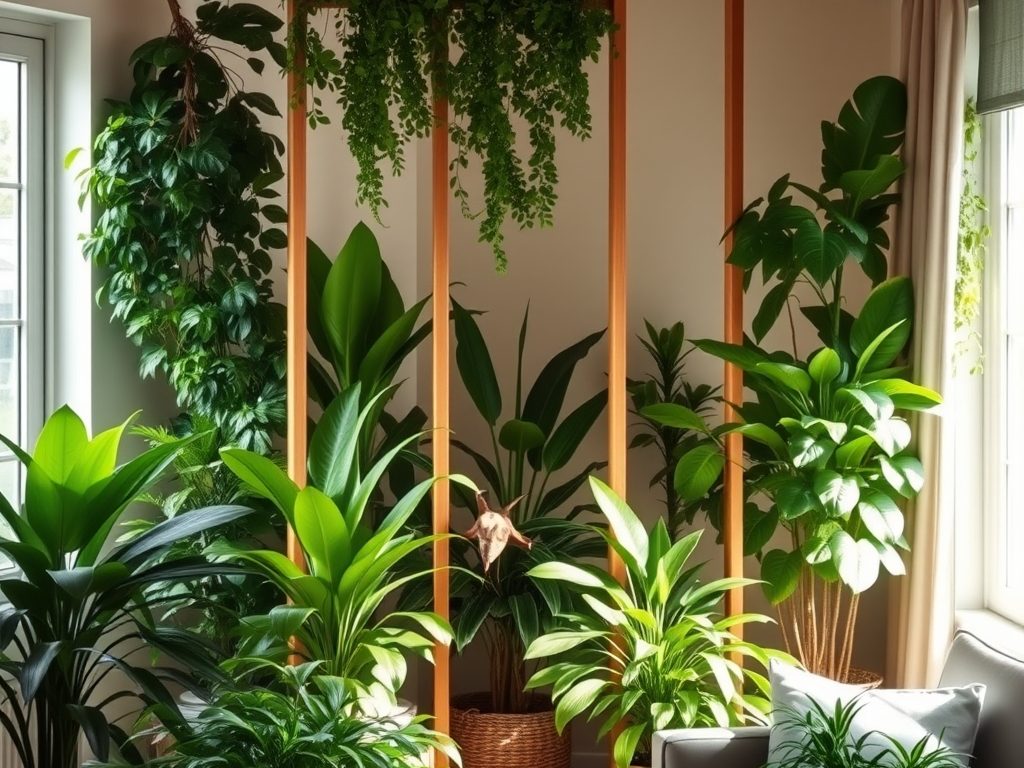 Rośliny jako naturalne przegrody w mieszkaniu: jak wybrać i zaaranżować strefy zgodnie z metrażem i warunkami świetlnymi