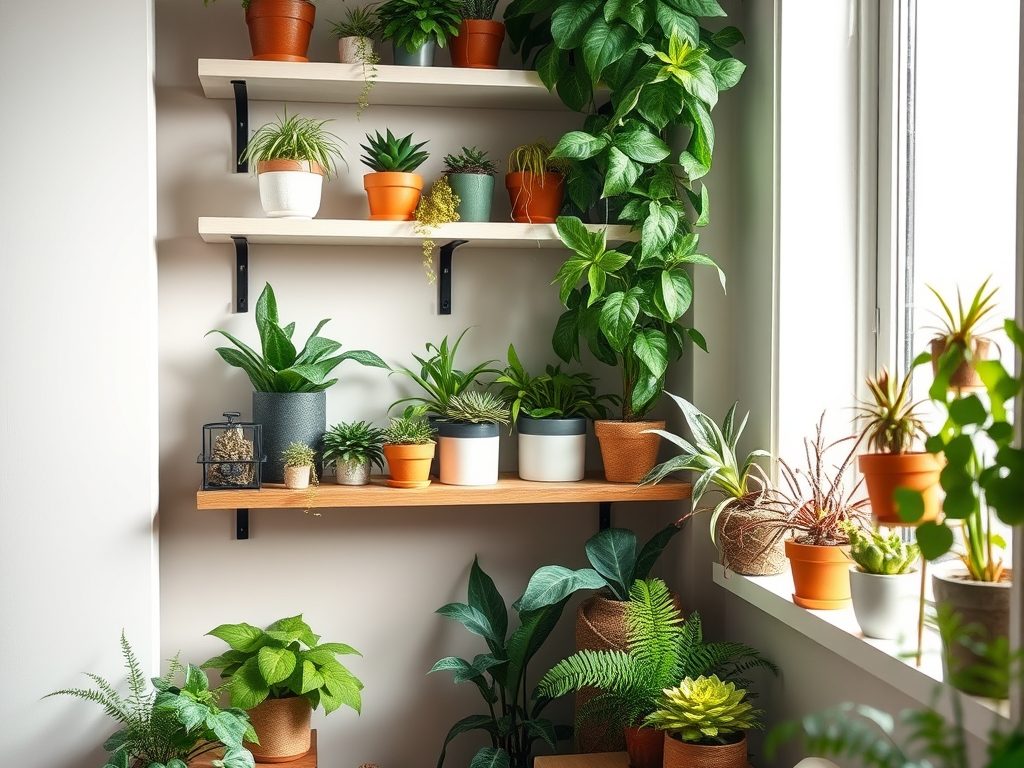 Rośliny do małego mieszkania: jak wybrać gatunki i rozmieścić je oszczędnie w przestrzeni