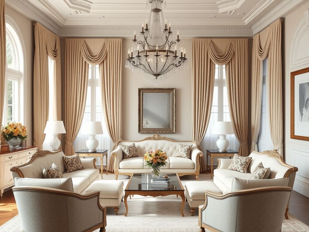 Jak urządzić salon w stylu klasycznym, by zachować harmonię i ponadczasową elegancję