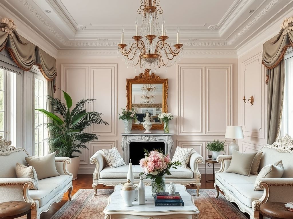 Styl paryski we wnętrzach: jak łączyć klasykę z nowoczesną lekkością i elegancją