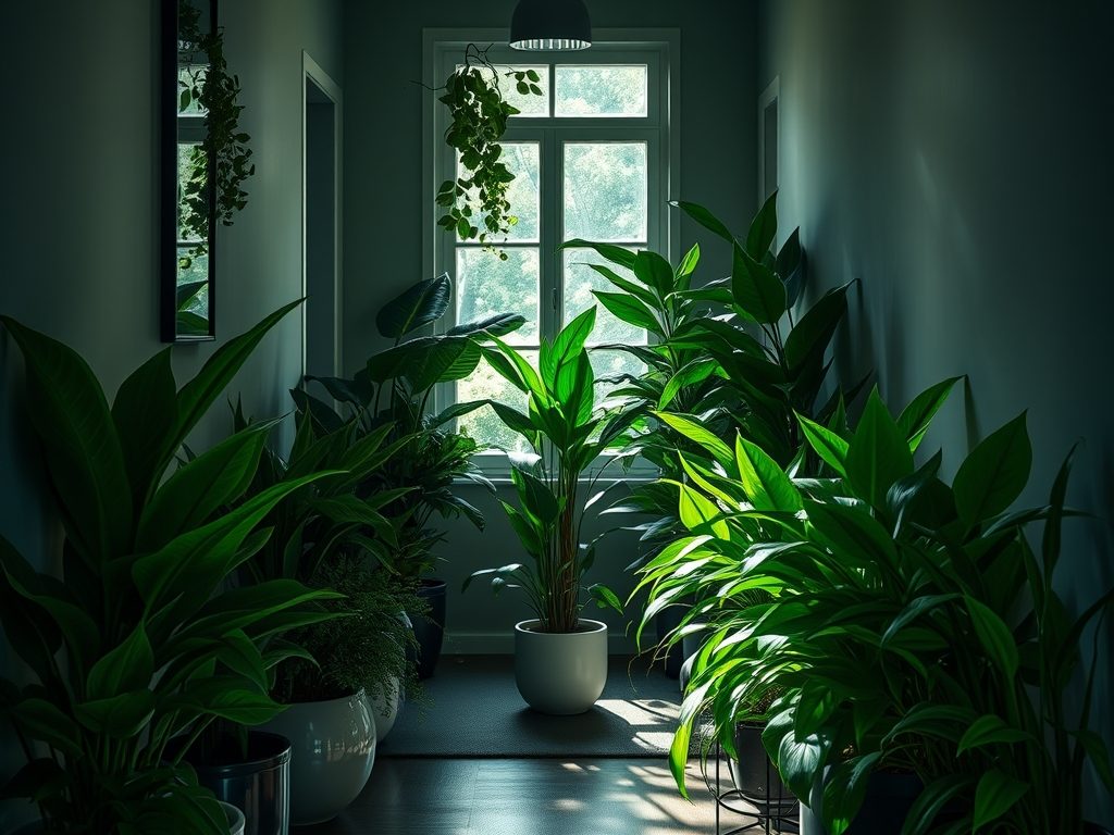 Rośliny do przedpokoju bez okna: jak wybrać gatunki i dbać o nie w ciemnym wnętrzu