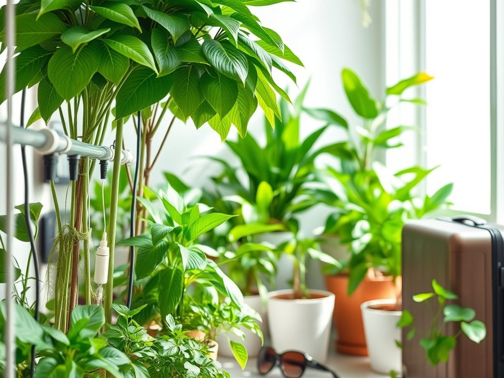 Organizacja podlewania roślin podczas wyjazdów: skuteczne metody i unikanie typowych błędów