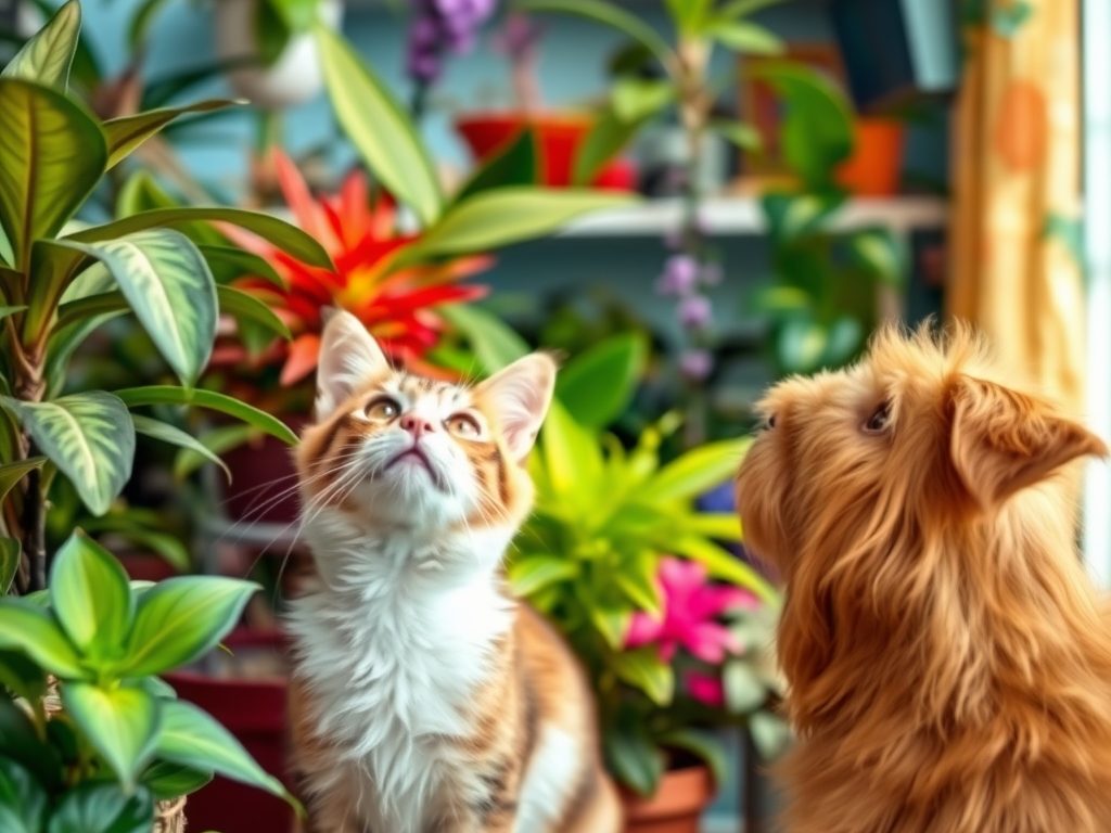 Rośliny trujące dla kota i psa: jak rozpoznać zagrożenia i zabezpieczyć domowe rośliny przed zatruciem zwierząt