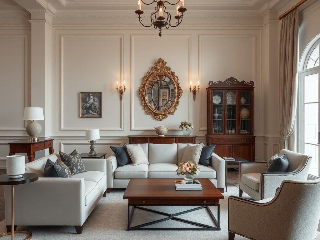 Styl modern classic we wnętrzach: jak połączyć ponadczasową elegancję z nowoczesną funkcjonalnością