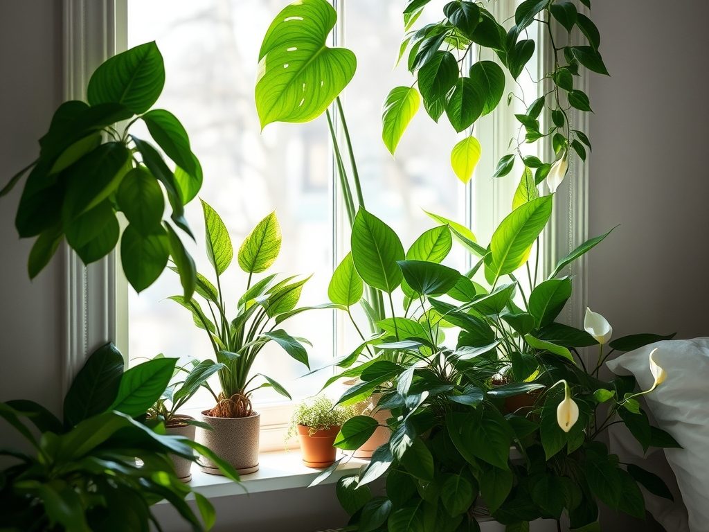 Rośliny na parapet w sypialni: jak wybrać gatunki poprawiające powietrze i komfort snu
