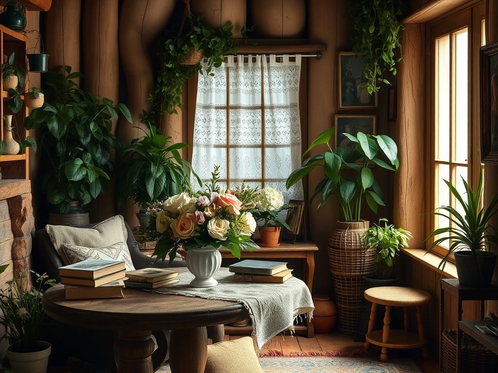 Styl cottagecore we wnętrzach: jak łączyć naturalność, tradycję i przytulność w praktyce